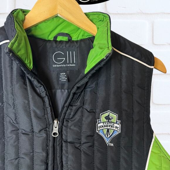 Seattle Sounders FC Rainier Puffer Vest - Picture 3 of 4